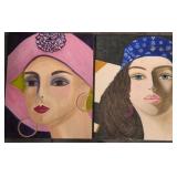 11 - TWO PIECES ORIGINAL ART 24X18' (S36)