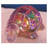 14 - HANDPAINTED SIGNED LENOX TURTLE (M46)