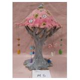 14 - BLUE CLAYWORKS EASTER TREE TEALIGHT HOLDER