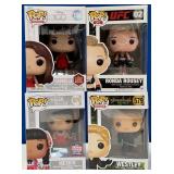 N - FOUR FUNKO POP! COLLECTIBLE FIGURES (B245)