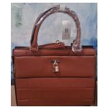 11 - CHIC STRUCTURED HANDBAG WITH LOCK