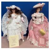 11 - LOT OF TWO COLLECTIBLE DOLLS (M86)