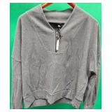 9 - COCO+CARMEN HALF ZIP TOP SIZE S/M (F31)