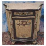11 - HAND PAINTED BOMBAY STYLE CABINET (M117)
