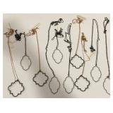 431 - TEN PIECES SPLENDID IRIS NECKLACES (A47)