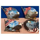 11 - LOT OF FOUR COLLECTIBLE PLATES (M87)