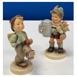 N - TWO HUMMEL FIGURINES (B40)