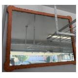 15 - WALL MIRROR FRAMED 33X42'