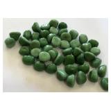 431 - LOT OF NATURAL GREEN AVENTURINE STONES