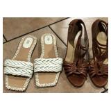 431 - TWO PAIR WOMEN'S SHOES SIZE 8 (A27)