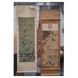 11 - VINTAGE ASIAN ART SCROLLS