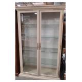 11 - GLASS DISPLAY CURIO CABINET