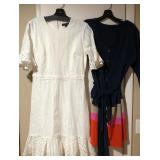431 - BANANA REPUBLIC & ELIZA J DRESSES SIZES 8/6