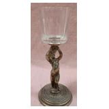 14 - VINTAGE FIGURAL CANDLE HOLDER (M11)