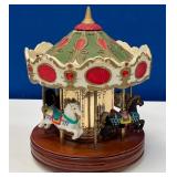 N - MUSICAL CAROUSEL FIGURINE (B96)
