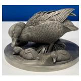 N - MALLARD TIME FRANKLIN MINT FIGURINE (B123)