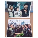 11 - STAR WARS CAST AUTOGRAPH PHOTOS