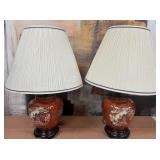 11 - PAIR OF MATCHING TABLE LAMPS (M23)