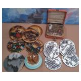 11 - ASSORTED COLLECTIBLE COASTERS LOT