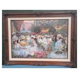 14 - PIERRE-GEORGES JEANNOIT PRINT FRAMED