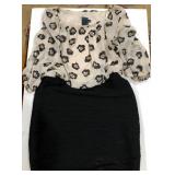 431 - GABBY & SKYE BLOUSE & SKIRT SIZE 10 (A12)
