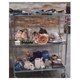 11 - ASSORTED HOME DECOR ROLLING CART