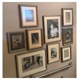 11 - NINE PIECES ART FRAMED