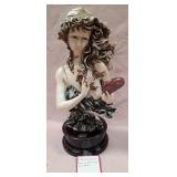 14 - S.SANTINI SIGNED FIGURINE WITH COA