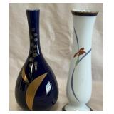 B - TWO ASIAN PORCELAIN VASES (C15)