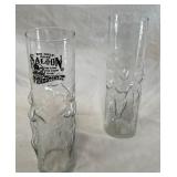 B - MCM FIGURAL 3D VASES 2 PCS (B70)