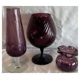 B - EMPOLI - 2 AMETHYST ITEMS (F43)