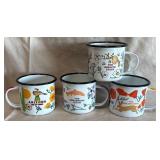 B - FOUR WILD STATE OF MIND COLLECTIBLE MUGS (F30)