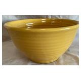 B - YELLOW BAUER RINGWARE POTTERY BOWL (F72)