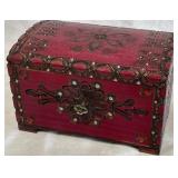 B - CARVED WOOD BOX - POLAND (C77)