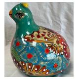B - LARGE TALAVERA MEXICAN QUAIL 11'T (C58)