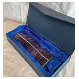 B - VINTAGE STAINED GLASS KALEIDOSCOPE  (F50)