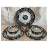 B - ROYAL TAPESTRY PLATES & BOWLS (F49)