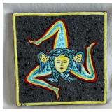 B - ITALIAN HAND PAINTED TILE (B81)