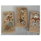 B - NATIVE AMERICAN NAVAJO SAND PAINTINGS (A19)