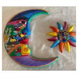B - DECORATIVE MOON & SUN PIECES (F38)