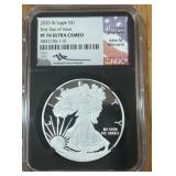 2020-W AMERICAN EAGLE SILVER COIN PF70 ULTRA CAMEO