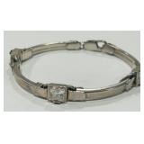 STERLING SILVER BRACELET 11.7 GRS