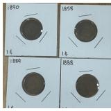 4 COLLECTIBLE COINS