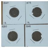 4 COLLECTIBLE COINS