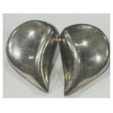 STERLING SILVER EARRINGS 16.5 GRS
