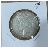 1926-S PEACE SILVER DOLLAR