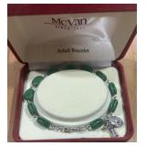 STERLING SILVER RELIGEOUS BRACELET