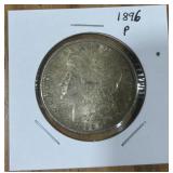 1896-P MORGAN SILVER DOLLAR