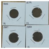 4 COLLECTIBLE COINS