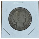 1908 BARBER HALF DOLLAR